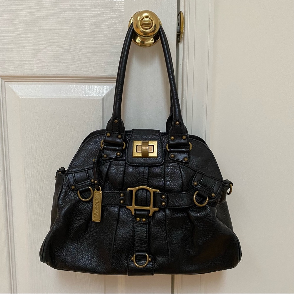 Black Leather Handbag